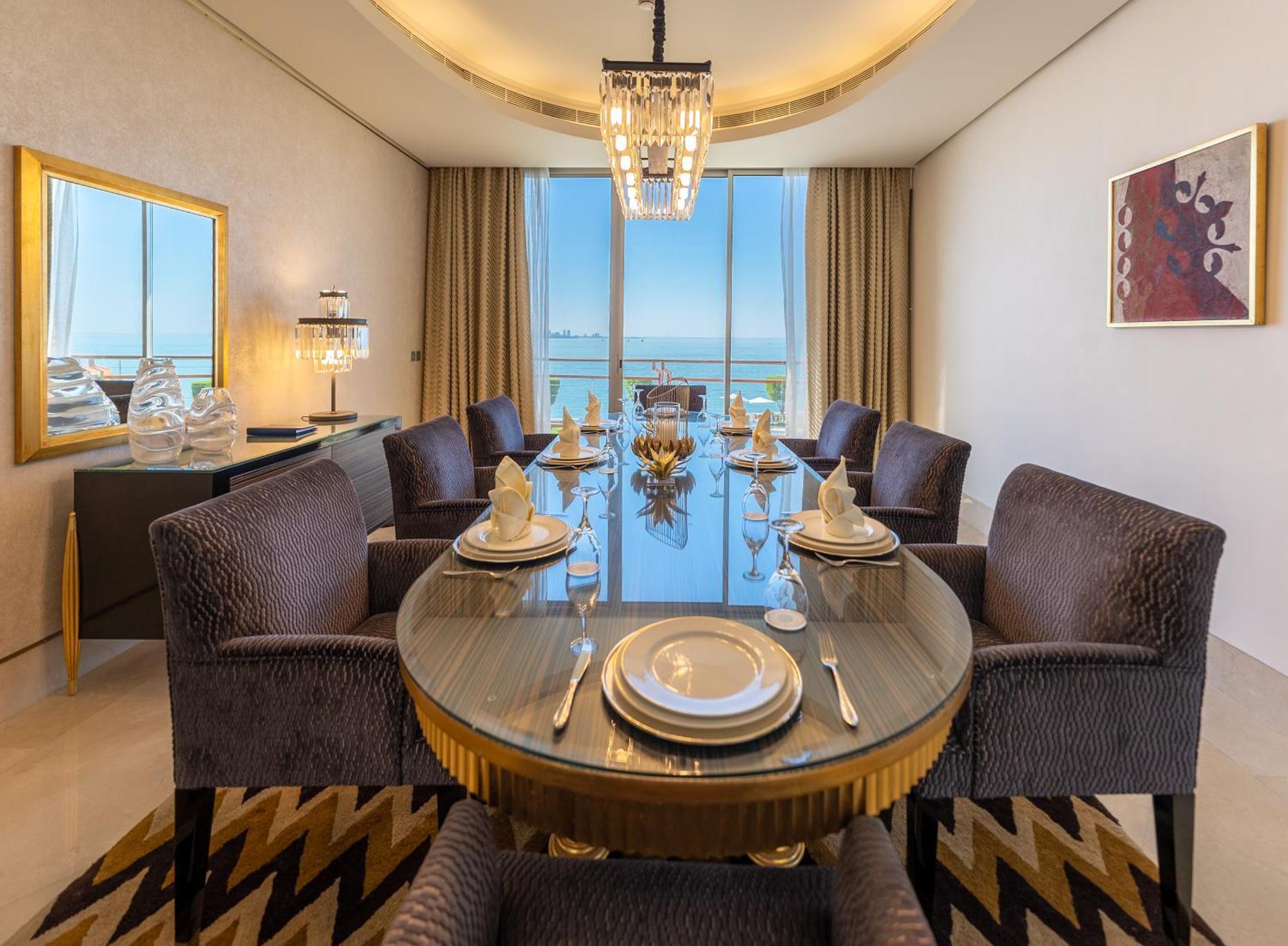 Marina Hotel Kuwait City Exterior foto Dining room